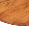 Pöytälevy 90x40x2,5 cm ovaali täysi akasiapuu