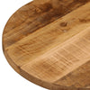 Pöytälevy 140x50x3,8 cm ovaali täysi karkea mangopuu