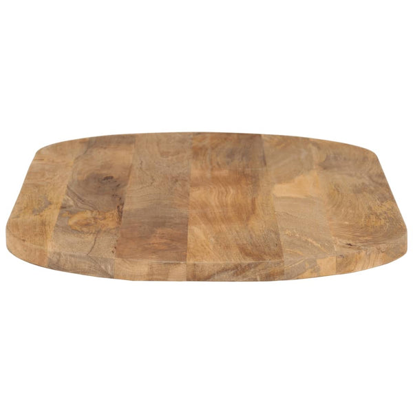 Pöytälevy 120x60x2,5 cm ovaali täysi mangopuu