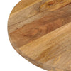 Pöytälevy 110x40x3,8 cm ovaali täysi mangopuu