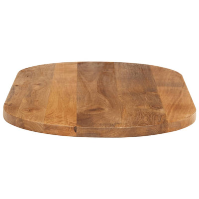 Pöytälevy 100x50x2,5 cm ovaali täysi mangopuu