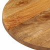 Pöytälevy 120x50x3,8 cm ovaali täysi mangopuu