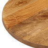 Pöytälevy 140x50x3,8 cm ovaali täysi mangopuu