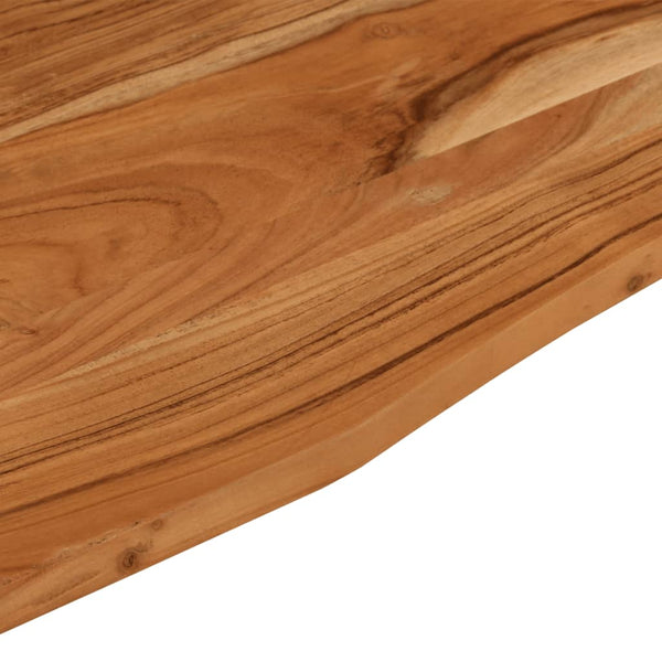 Työpöydän pöytälevy 100x50x2,5 cm suorakaide täysi akasiapuu