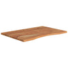Pöytälevy 100x60x2,5 cm suorakaide täysi akasiapuu