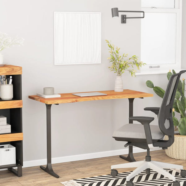 Työpöydän pöytälevy 110x60x2,5 cm suorakaide täysi akasiapuu