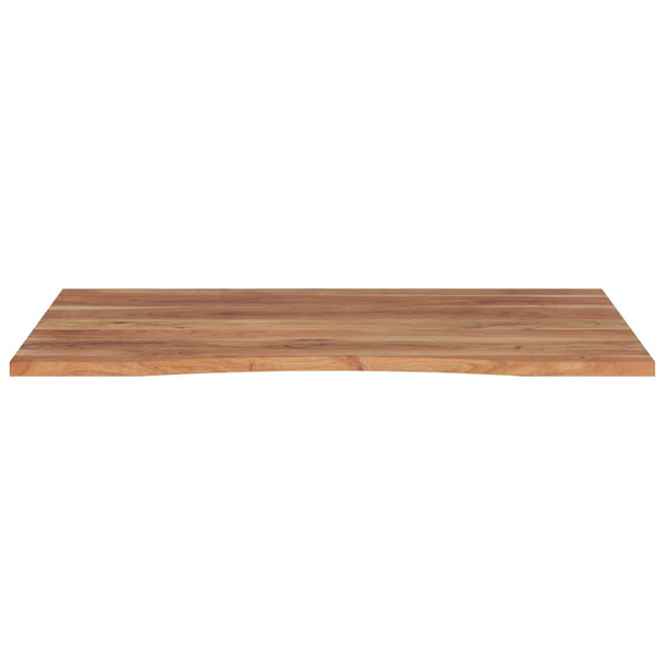 Pöytälevy 100x80x2,5 cm suorakaide täysi akasiapuu