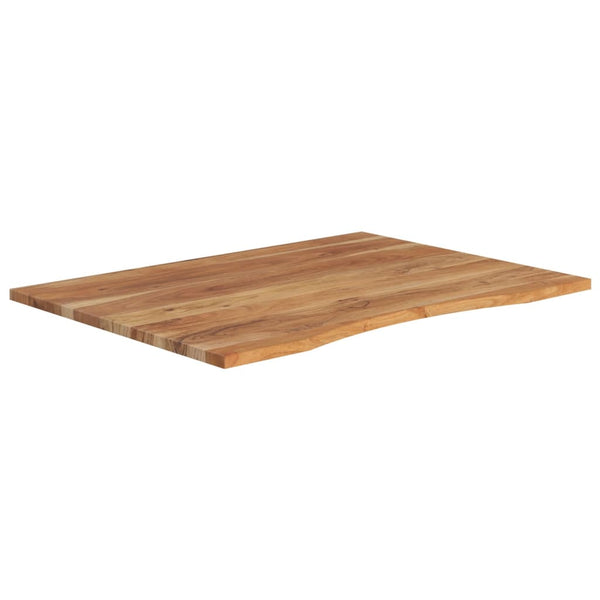 Työpöydän pöytälevy 110x80x2,5 cm suorakaide täysi akasiapuu