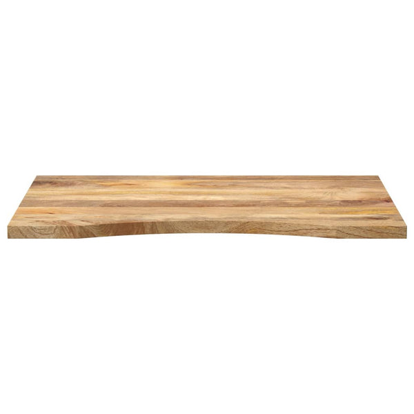 Pöytälevy kaarella Gm 90x60x2,5cm (ovaali karkea mangopuu)