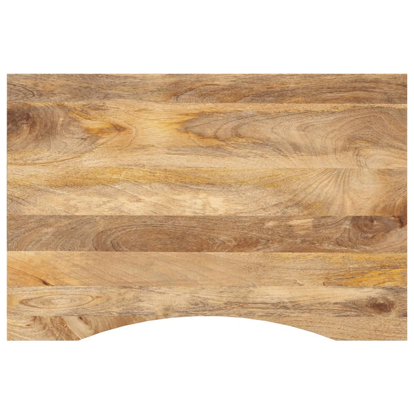 Pöytälevy kaarella Vergiuliu 100x60x2,5cm (karkea mangopuu)