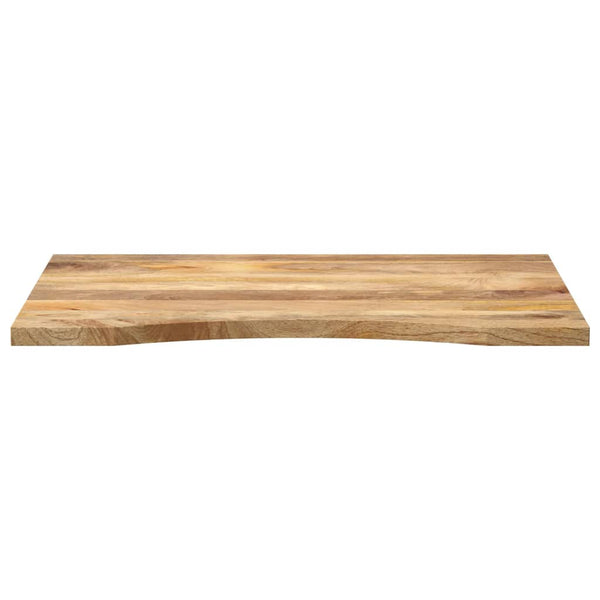 Pöytälevy kaarella Vergiuliu 100x60x2,5cm (karkea mangopuu)