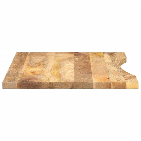 Pöytälevy kaarella Vergiuliu 100x60x2,5cm (karkea mangopuu)