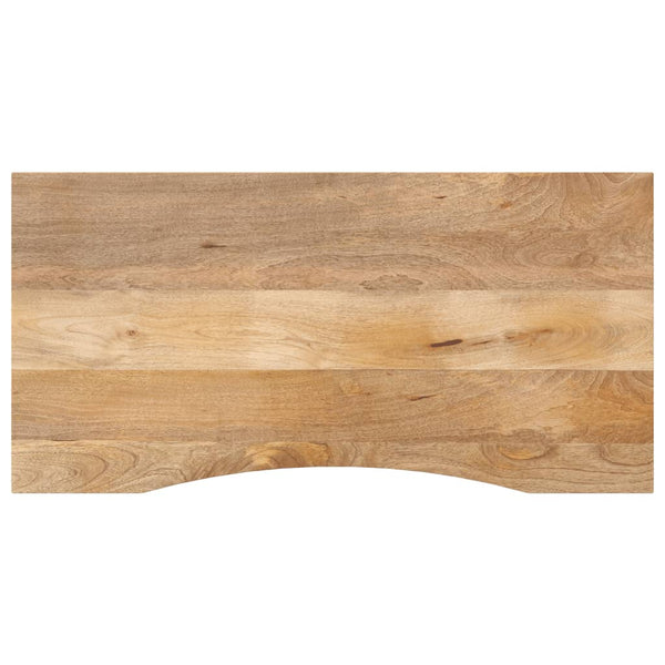 Pöytälevy kaarella Ardeth 120x60x2,5cm (karkea mangopuu)