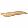 Pöytälevy kaarella Ardeth 120x60x2,5cm (karkea mangopuu)