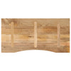 Pöytälevy kaarella Ardeth 120x60x2,5cm (karkea mangopuu)