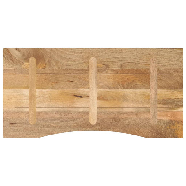 Pöytälevy kaarella Ardeth 120x60x2,5cm (karkea mangopuu)