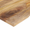 Pöytälevy kaarella 120x60x2,5 cm täysi karkea mangopuu