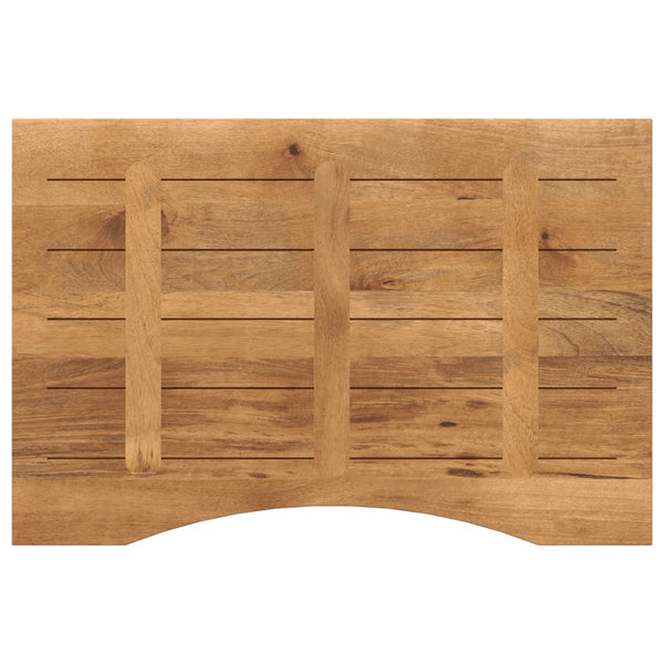 Pöytälevy kaarella Kalvin 100x60x2,5cm (karkea mangopuu)