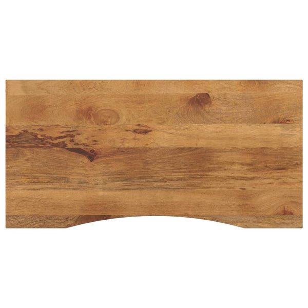 Pöytälevy kaarella Giugea 120x60x2,5cm (karkea mangopuu)