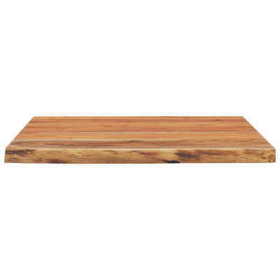 Seinähylly 40x40x2,5 cm neliö täysi akasiapuu elävä reuna