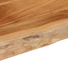 Pöytälevy 90x40x2,5 cm suorakaide täysi akasiapuu elävä reuna