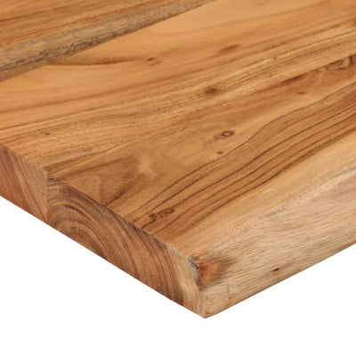 Pöytälevy 90x40x2,5 cm suorakaide täysi akasiapuu elävä reuna