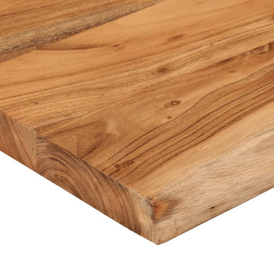 Seinähylly 40x30x3,8 cm suorakaide täysi akasiapuu elävä reuna