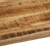 Pöytälevy 110x80x2,5 cm elävä reuna karkea täysi mangopuu