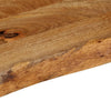 Crisantema elävä reuna pöytälevy 50x20x2,5cm (mangopuu)