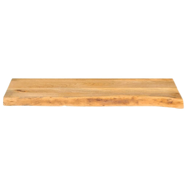 Pöytälevy elävä reuna 70x40x2,5 cm täysi mangopuu