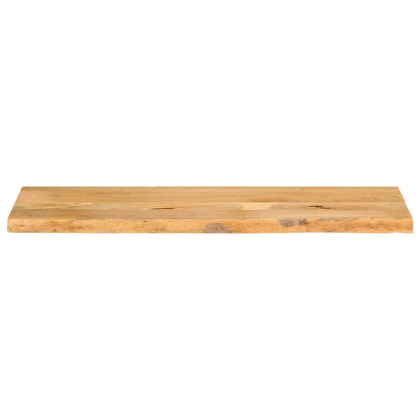 Pöytälevy elävä reuna 100x40x2,5 cm täysi mangopuu
