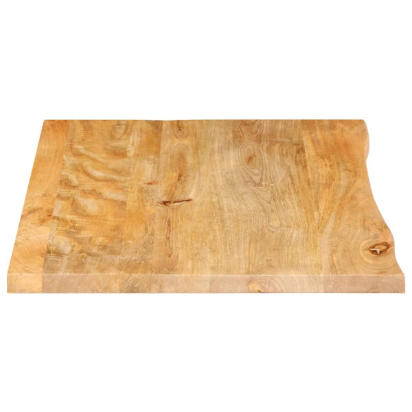 Crisantema pöytälevy elävä reuna 90x60x2,5cm (mangopuu)