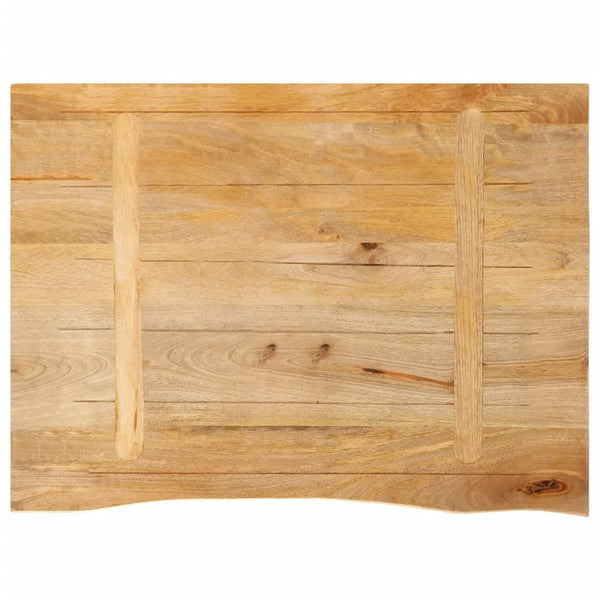 Crisantema pöytälevy elävä reuna 90x60x2,5cm (mangopuu)