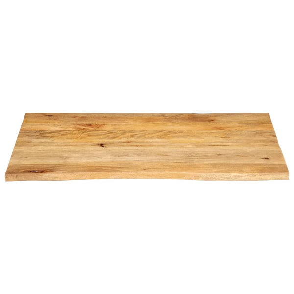 Crisantema elävä reuna pöytälevy 90x80x2,5cm (mangopuu)