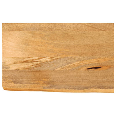 Pöytälevy elävä reuna 40x20x3,8 cm täysi mangopuu