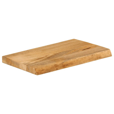 Pöytälevy elävä reuna 40x20x3,8 cm täysi mangopuu