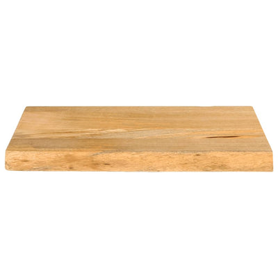 Pöytälevy elävä reuna 40x20x3,8 cm täysi mangopuu