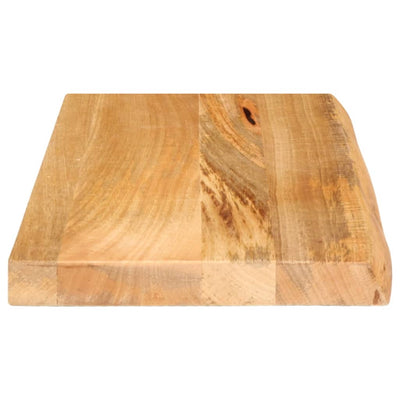 Pöytälevy elävä reuna 40x20x3,8 cm täysi mangopuu