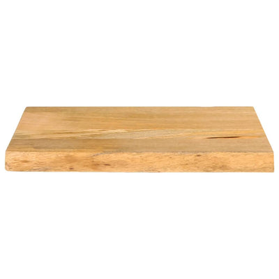 Pöytälevy elävä reuna 60x20x3,8 cm täysi mangopuu