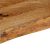 Elävä reuna Crisantema pöytälevy 60x20x3,8cm (mangopuu)