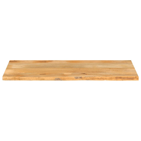Pöytälevy elävä reuna 140x60x3,8 cm täysi mangopuu