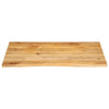 Pöytälevy elävä reuna 110x80x3,8 cm täysi mangopuu