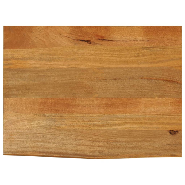 Pöytälevy elävä reuna Crisantema 70x60x2,5cm (mangopuu)