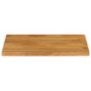Pöytälevy elävä reuna Crisantema 70x60x2,5cm (mangopuu)