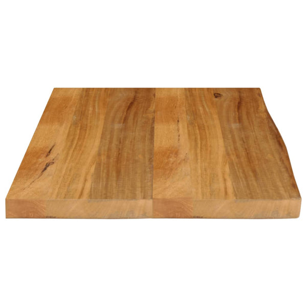 Pöytälevy elävä reuna Crisantema 80x60x2,5cm (mangopuu)