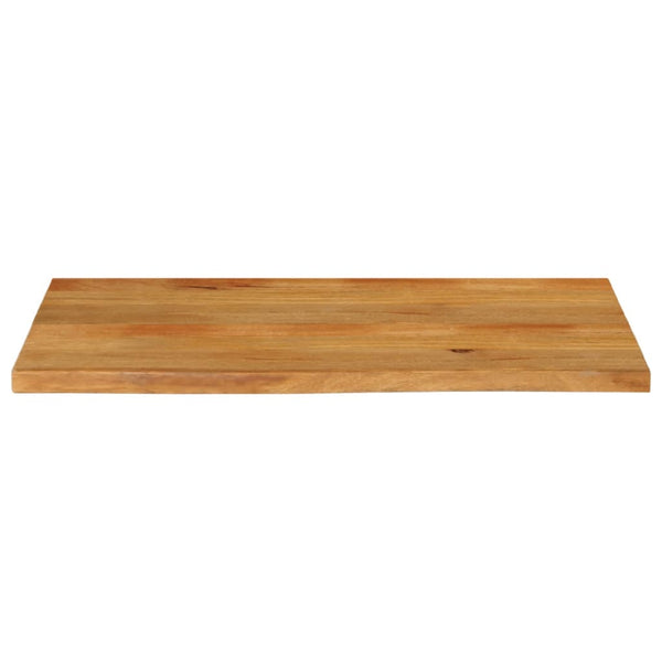 Pöytälevy elävä reuna 120x60x2,5 cm täysi mangopuu