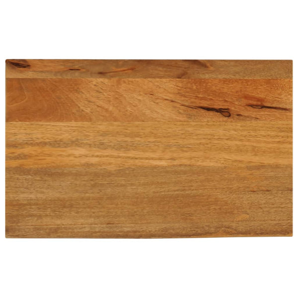 Elävä reuna pöytälevy Crisantema 40x20x3,8cm (mangopuu)