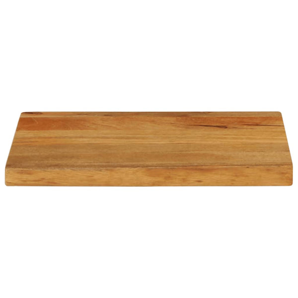 Elävä reuna pöytälevy Crisantema 40x20x3,8cm (mangopuu)