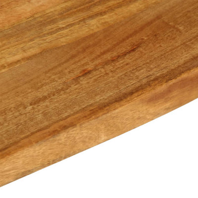Pöytälevy elävä reuna 50x20x3,8 cm täysi mangopuu