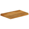 Pöytälevy elävä reuna 60x20x3,8 cm täysi mangopuu